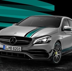 メルセデス AMG A45 にF1タイトル記念車…モチーフはF1マシン