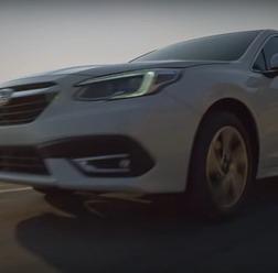 スバル・レガシィ新型（動画キャプチャ）