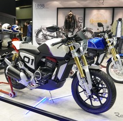 プジョーモーターサイクル『P2Xコンセプト』と『P2Xカフェレーサー・コンセプト』（パリモーターショー2018）