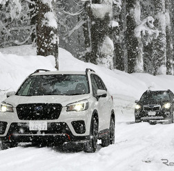 スバル フォレスター アドバンス(e-BOXER)でスバルAWDの故郷、山形を雪上ドライブ