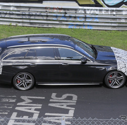 メルセデスAMG E63 ステーションワゴン 改良新型(スクープ写真)