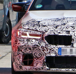 BMW M5 改良新型 スクープ写真