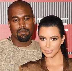 キム・カーダシアン&カニエ・ウェスト夫妻(C)Getty Images