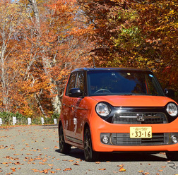 ホンダ『N-ONE RS』で紅葉真っ盛りの国道352号線檜枝岐~奥只見ルートを行く。