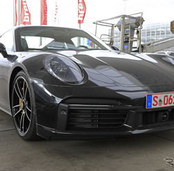 ポルシェ 911ターボS 新型プロトタイプ (スクープ写真)