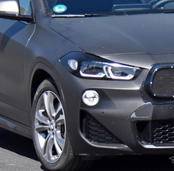 BMW X2 改良新型プロトタイプ(スクープ写真)