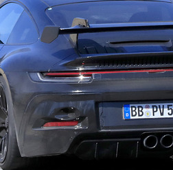ポルシェ 911 GT3 開発車両(スクープ写真)
