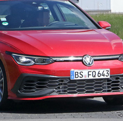 VW ゴルフGTI TCR 市販型プロトタイプ(スクープ写真)