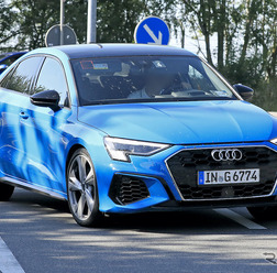アウディ S3セダン 新型プロトタイプ(スクープ写真)