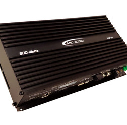 パワーアンプ内蔵DSPの一例（アークオーディオ・PS8-50）。