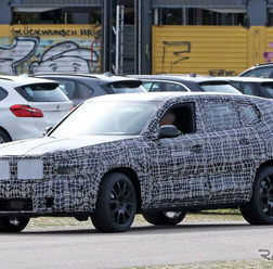 BMW X8 市販型プロトタイプ（スクープ写真）