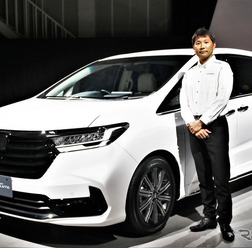 本田技術研究所デザインセンターオートモビルデザイン開発室デザインエクステリア担当の森岡圭介さん