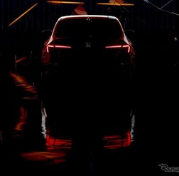 ホンダ・シビック 次期型のティザーイメージ