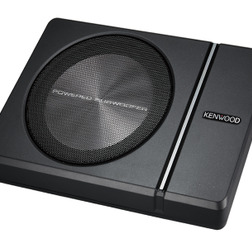 パワードサブウーファーの一例(ケンウッド・KSC-SW30)。