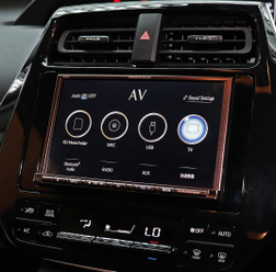 三菱電機・DIATONE SOUND.NAVI（ダイヤトーン・デモカー）。