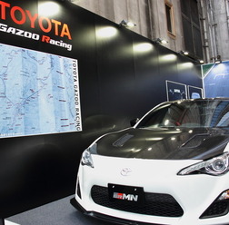 12月18日から開設されている「TOYOTA GAZOO Racing PDDOCK in GINZA」