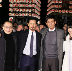 石橋冠冠監督、竹野内豊、江口洋介、高橋ひかる／『人生の約束』凱旋イベント