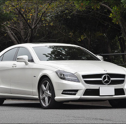 Close-up ! メーカー・デモカーMercedes-Benz・CLS350 By BEWITH