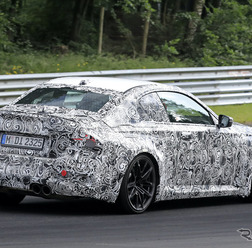 BMW M2クーペ 新型プロトタイプ(スクープ写真)