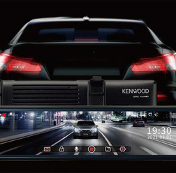 ケンウッド デジタルルームミラー型2カメラドライブレコーダー DRV-EM4700
