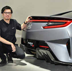 ホンダ NSX タイプSのエクステリアデザイナー原大氏