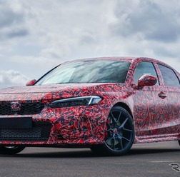 ホンダ・シビック・タイプR 新型のプロトタイプ