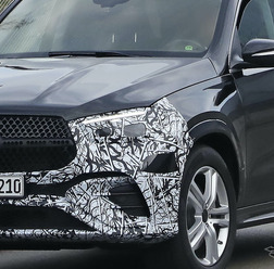 メルセデスベンツ GLE 改良新型プロトタイプ(スクープ写真)