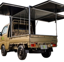 軽トラ積載用3面開きシェル「BOO3」(ブースリー)