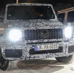 メルセデスベンツ Gクラス（AMG G63）改良新型プロトタイプ（スクープ写真）