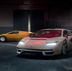 ランボルギーニ・カウンタック LPI 800-4 と1台だけ復刻生産された カウンタックLP500