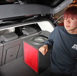 car audio newcomer! VW ゴルフ(オーナー:山野竜希さん) by custom&car Audio PARADA 後編