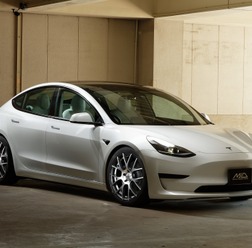 MTW TW027 装着車（TESLA MODEL 3）