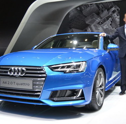 アウディ 新型 A4(東京モーターショー15)