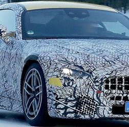 メルセデス AMG GTクーペ 次期型プロトタイプ（スクープ写真）