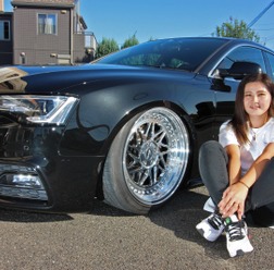 car audio newcomer! アウディ A5(オーナー・若林佳奈子さん) by to be Style 前編