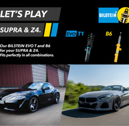 BMW Z4用 EVO T1（車高・減衰力調整式サスペンションキット） ・ B6（純正形状スポーツダンパー）