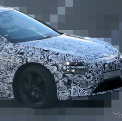 アウディ A6 e-tron(スクープ写真)