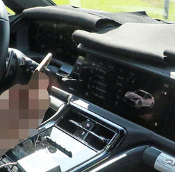 ポルシェ パナメーラ 次期型プロトタイプ（スクープ写真）