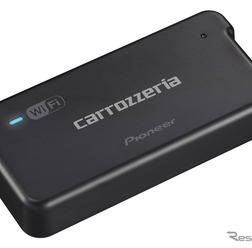 カロッツェリアの車載用Wi-Fiルーター『DCT-WR100D』。