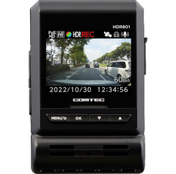 新映像補正機能「Recolize」搭載のハイエンド・2カメラドライブレコーダー「HDR801」がコムテックから新発売
