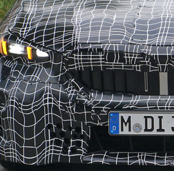 BMW 5シリーズ 次期型プロトタイプ(スクープ写真)