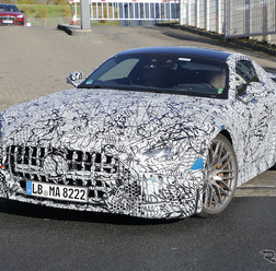 メルセデスAMG GT Edition1 市販型プロトタイプ（スクープ写真）