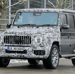 メルセデス AMG G63 改良新型プロトタイプ(スクープ写真)