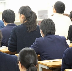 センター試験のようす