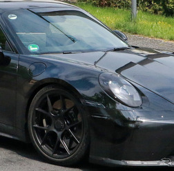 ポルシェ 911 GT3 改良新型プロトタイプ(スクープ写真)