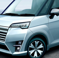 トヨタ ルーミー 次期型の予想CG