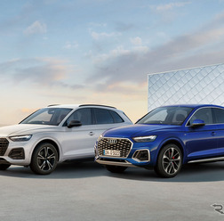 アウディ Q5ハイスタイル（左）とQ5スポーツバック ハイスタイル（右）