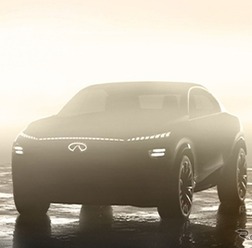 インフィニティ QX65 のティザー写真