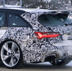 アウディ RS6 GT プロトタイプ(スクープ写真)
