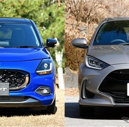 スズキ 新型スイフト×トヨタ ヤリス